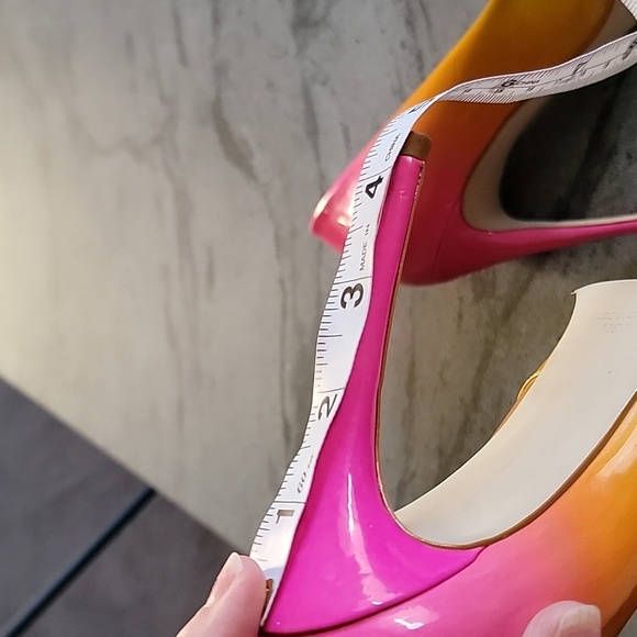 Steve Madden Zaney High Heel Pumps Synthetic Leather Rainbow Size 7.5M - Picture 6 of 10